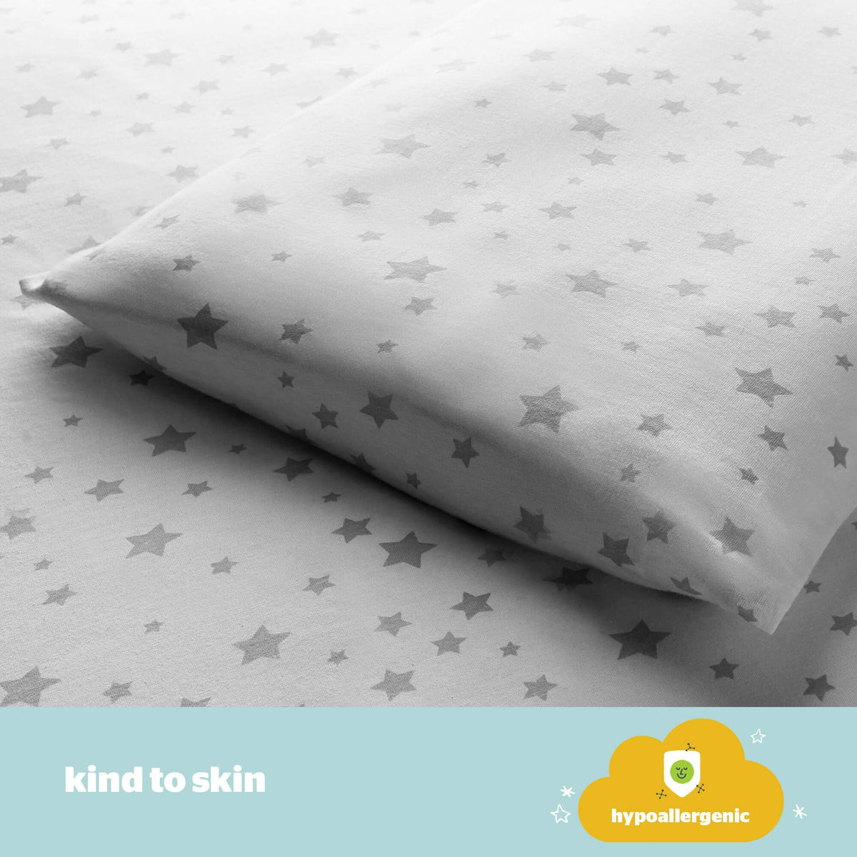 Silentnight Safe Nights Cot Bed Duvet 4 Tog – Anti Allergy Lightweight Soft Snug Nursery Quilt for Children, Kids, Toddlers – Hypoallergenic and Machine Washable – 150x120cm