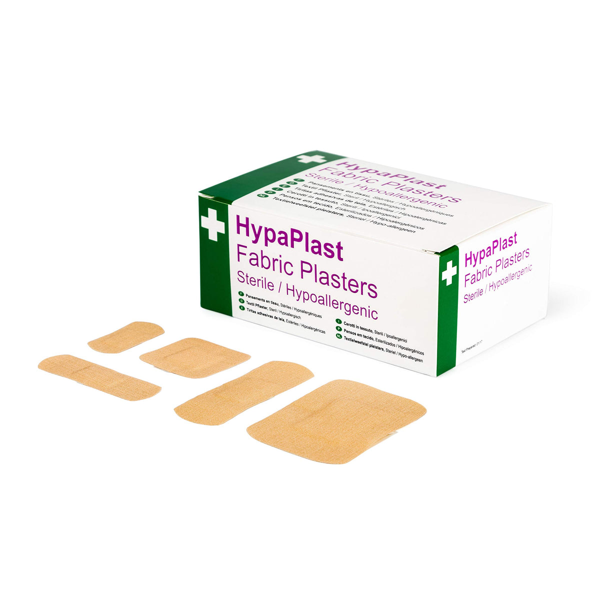 Safety First Aid Group HypaPlast Pink Washproof Plasters, 7.2 x 2.5 cm (Pack of 100)