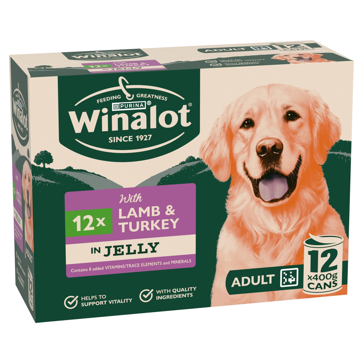WINALOT Sunday Dinner Mixed in Gravy Wet Dog Food Pouches 40x100g