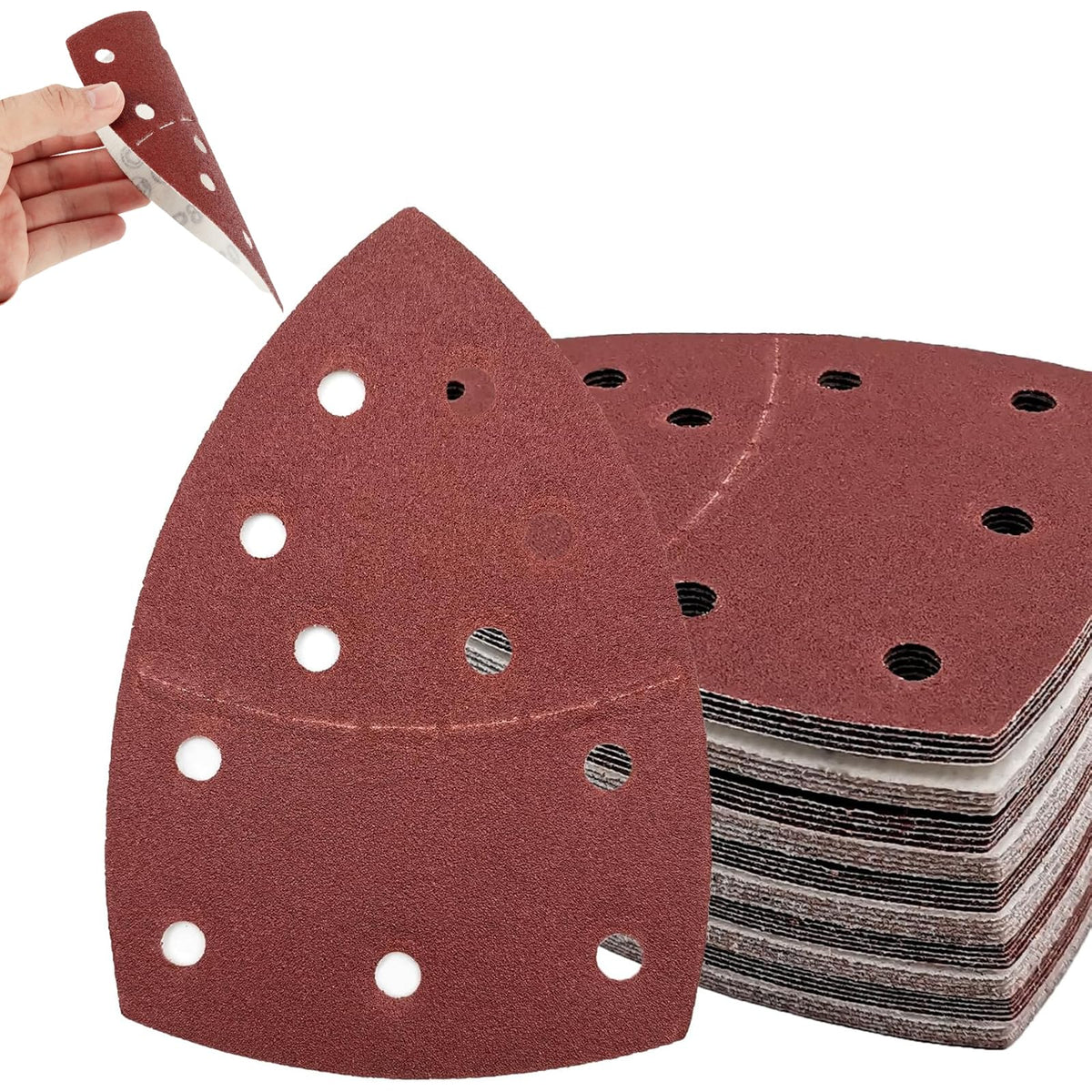 Black and Decker Mouse Sander Pads, 60 PCS Replacement Sanding Discs