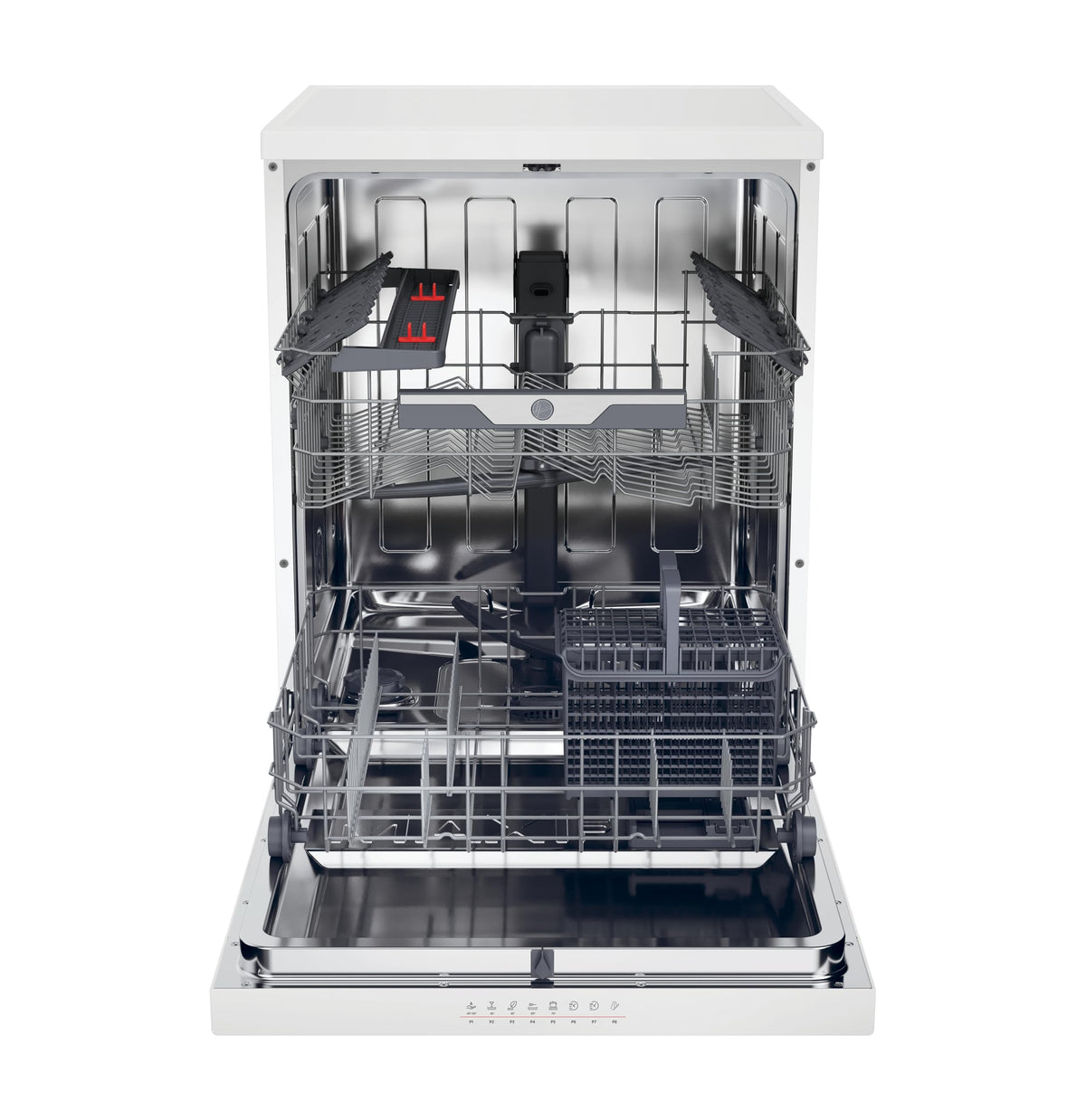 Hoover H-DISH 300 Dishwasher, 13 Place Settings, Black, C Class