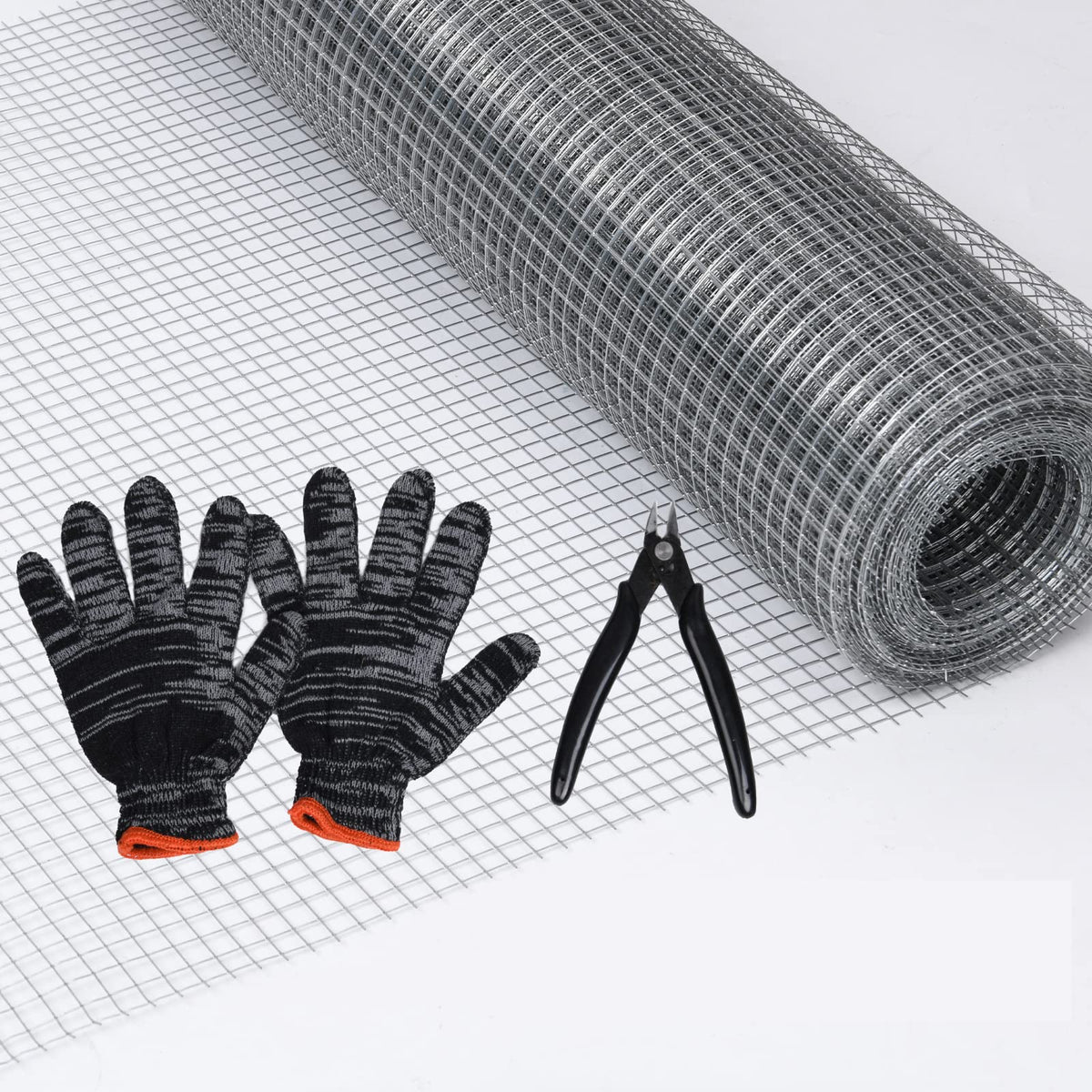 Rodent Mesh Galvanized Chicken Wire Metal Mesh Roll Rat Proof Kit 3Mx20cm