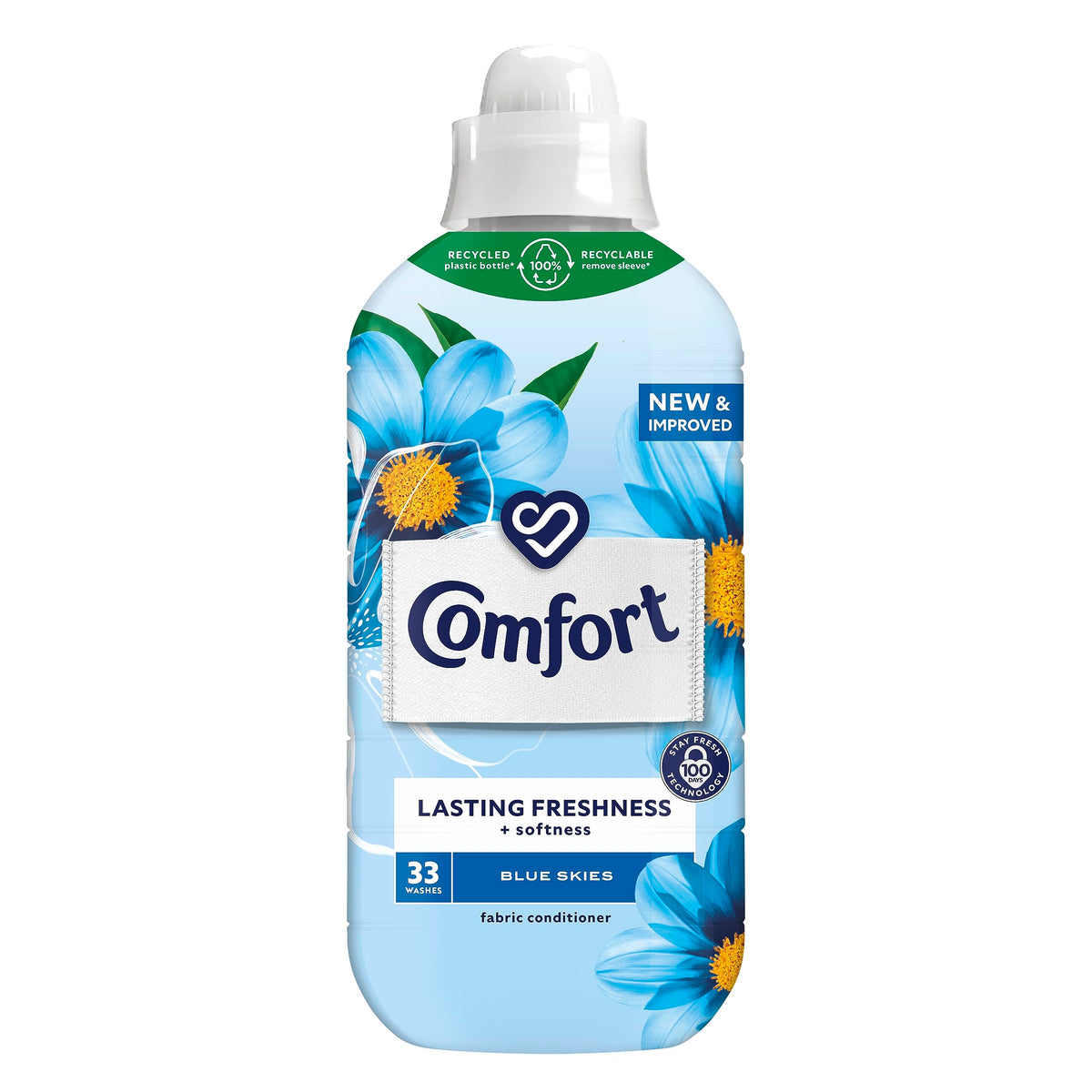 Comfort Perfume Creations Passion Bloom Fabric Conditioner Motion-Activated Fragrance Technology 100 Days of Freshness 30 washes (900 ml)