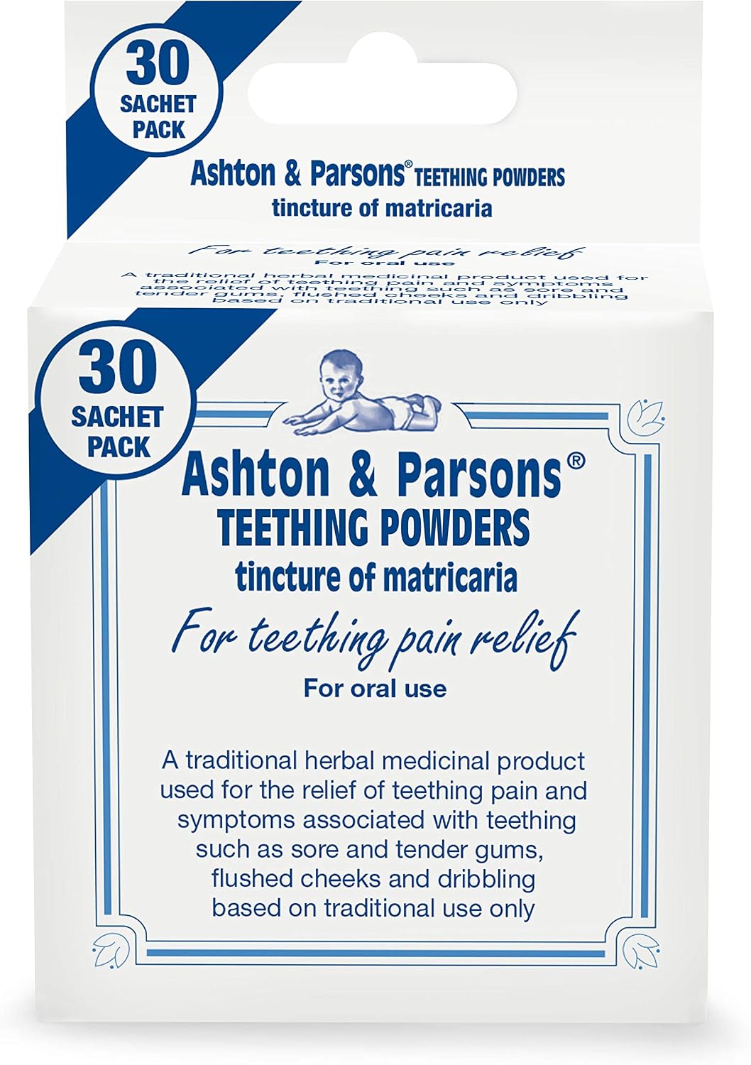 Ashton & Parsons Teething Powders, Pack of 30