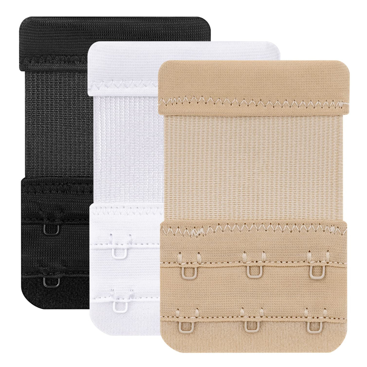 Women's Bra Extender 3 Hook Soft and Comfortable Bra Extension Strap