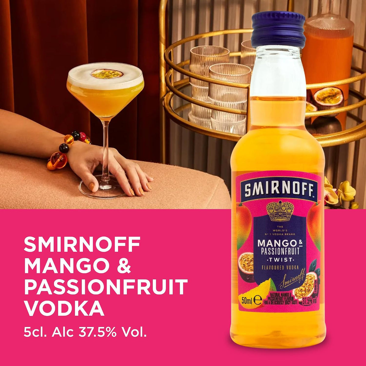 Smirnoff Flavoured Vodka Gift Set, 3 x 5 cl