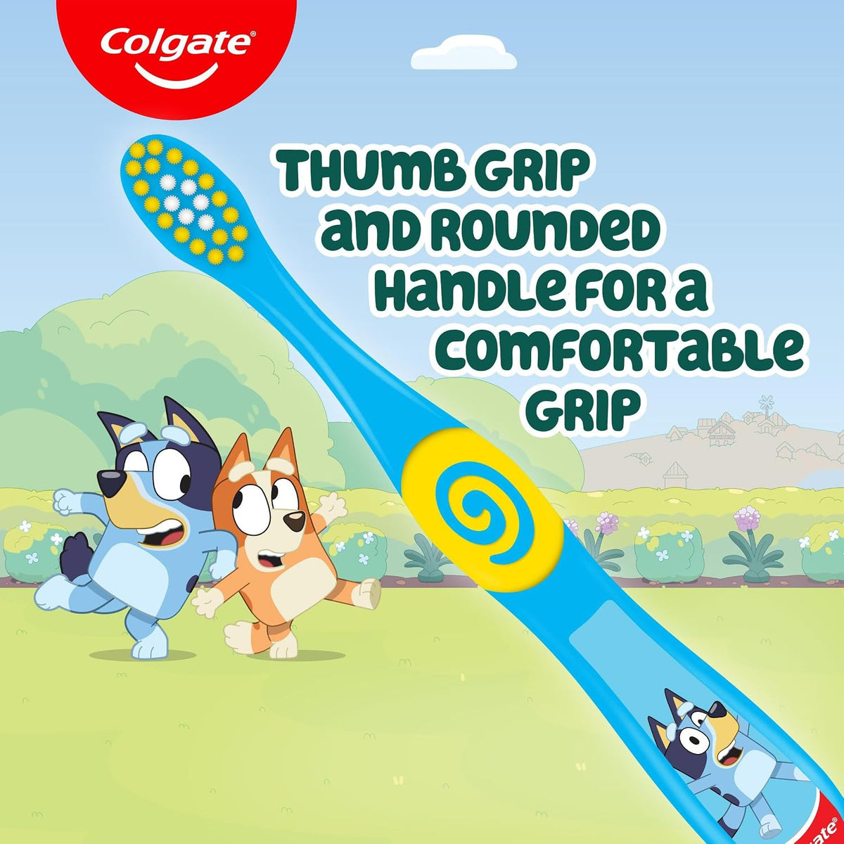 Colgate Kids Bluey Toothbrush 3-5 Years, 2 Pack
