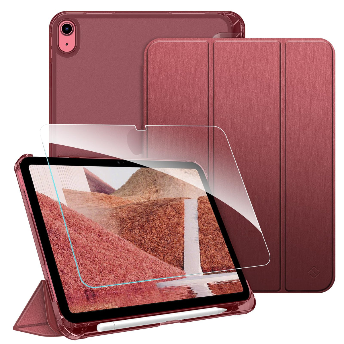 FINTIE Case & Screen Protector Set for iPad A16 11th/10th Gen 11/10.9 Inch