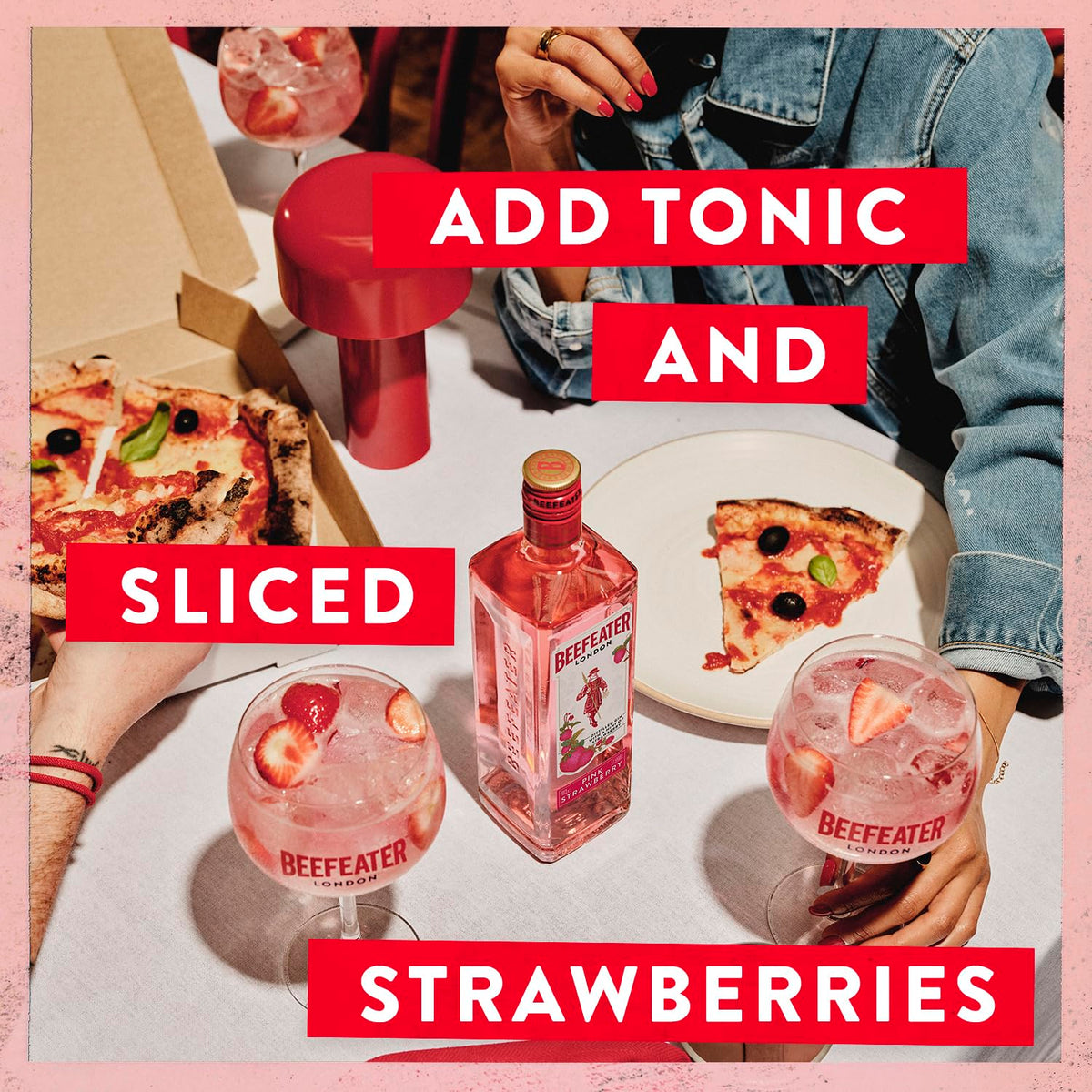 Beefeater Pink Strawberry Flavoured Gin, 37.5% ABV, 70 cl