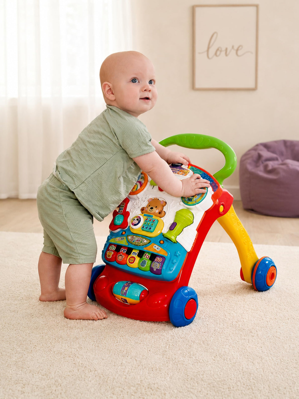 Vtech Baby First Steps Baby Walker, English