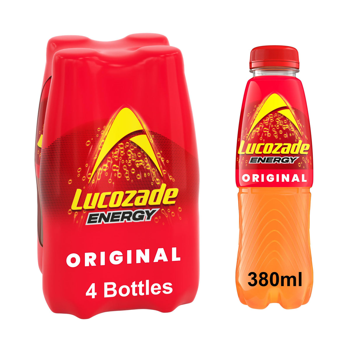 Lucozade Energy Cherry 500ml (Pack of 12)