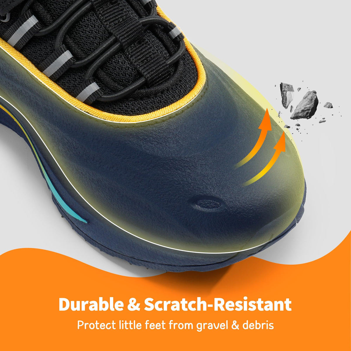 DREAM PAIRS Waterproof Boys Fashion Trainers