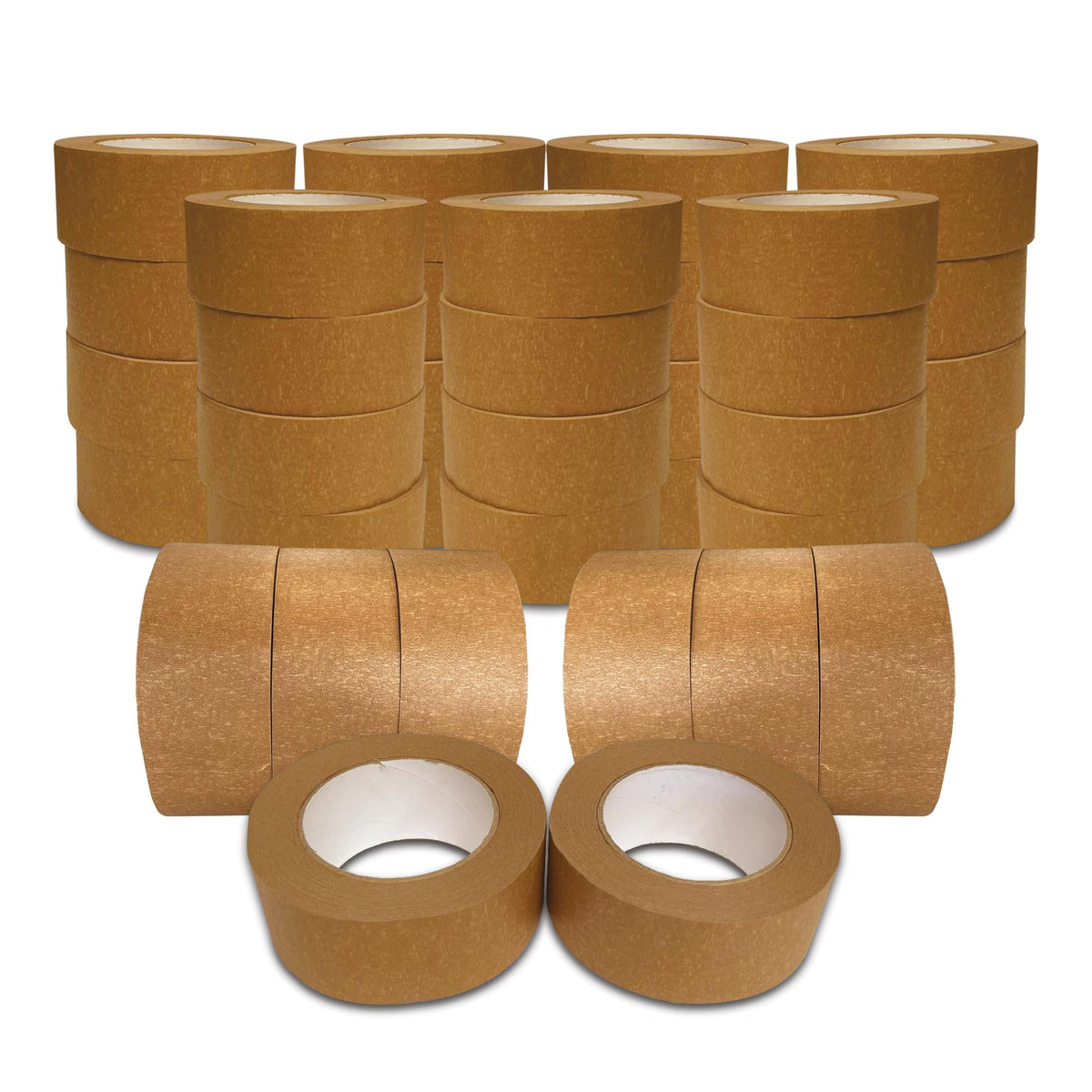 JeeJaan® 3 Rolls of Yellow Duct Tape 50mm x 50m Heavy Duty Waterproof Gaffa Tape for Electrical Plumbing Use Strong Adhesive Durable Ideal for Sealing Fixing and Wrapping Projects