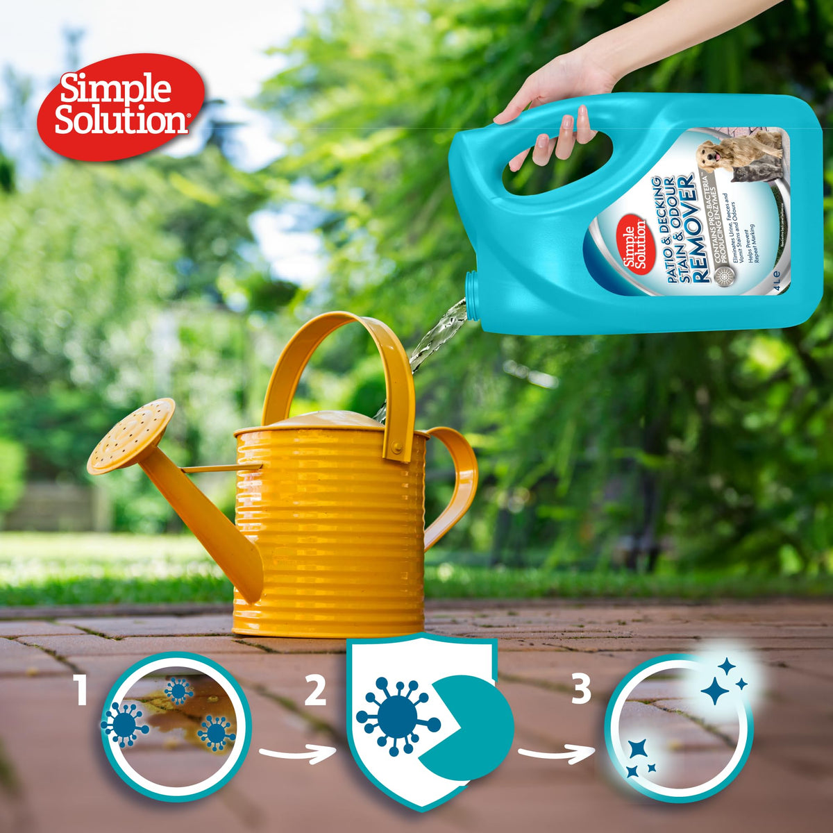Simple Solution Pet Stain and Odour Remover for Cats 4 litre