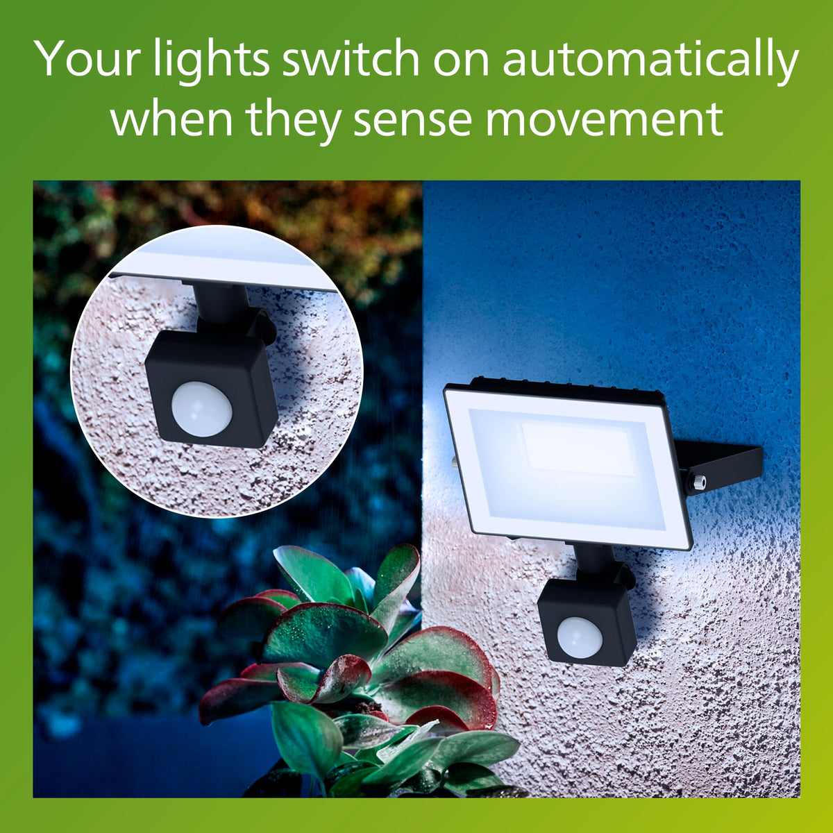 Philips Lois Outdoor Floodlight, White, 10 W