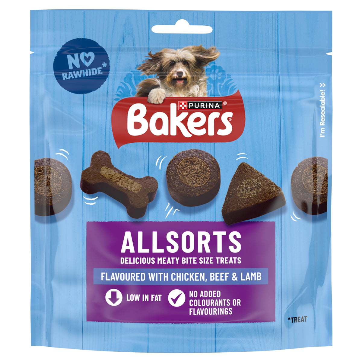 BAKERS Sizzlers Bacon Dog Treats 315g (Pack of 3)