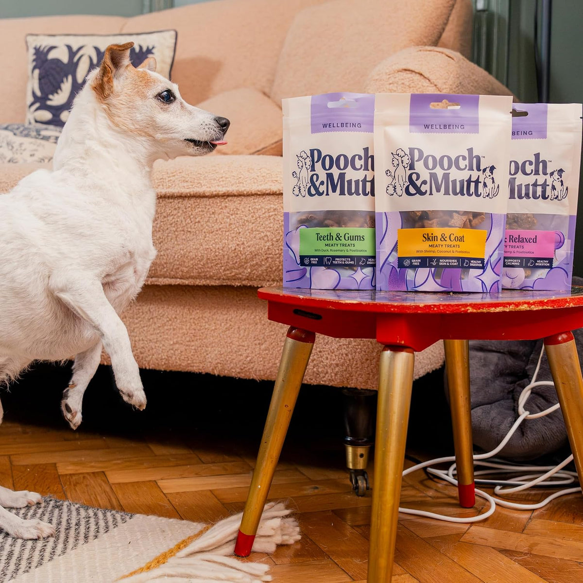 Pooch & Mutt - Meaty Dog Treats (Grain Free), Variety Set, Pack of 3x120g