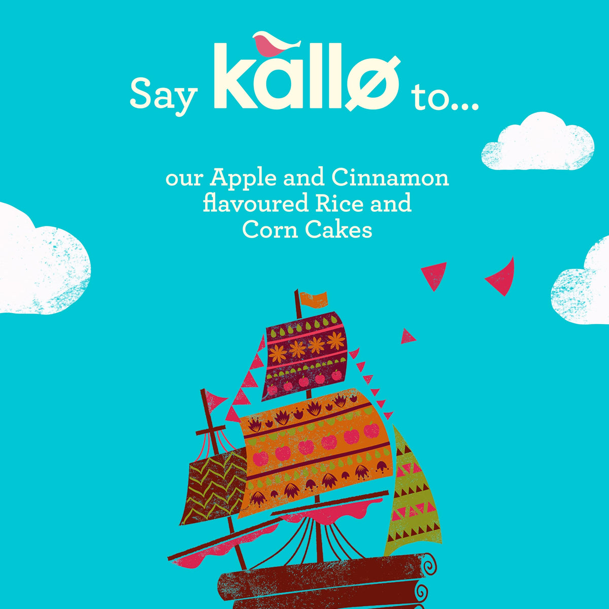 Kallo Blueberry & Vanilla Corn & Rice Cakes, Wholegrain Low Fat Healthy Snacks for Adults & Children, Vegan Friendly, Gluten Free, No Artificial Flavours or Preservatives, Single Pack – 1 x 131g