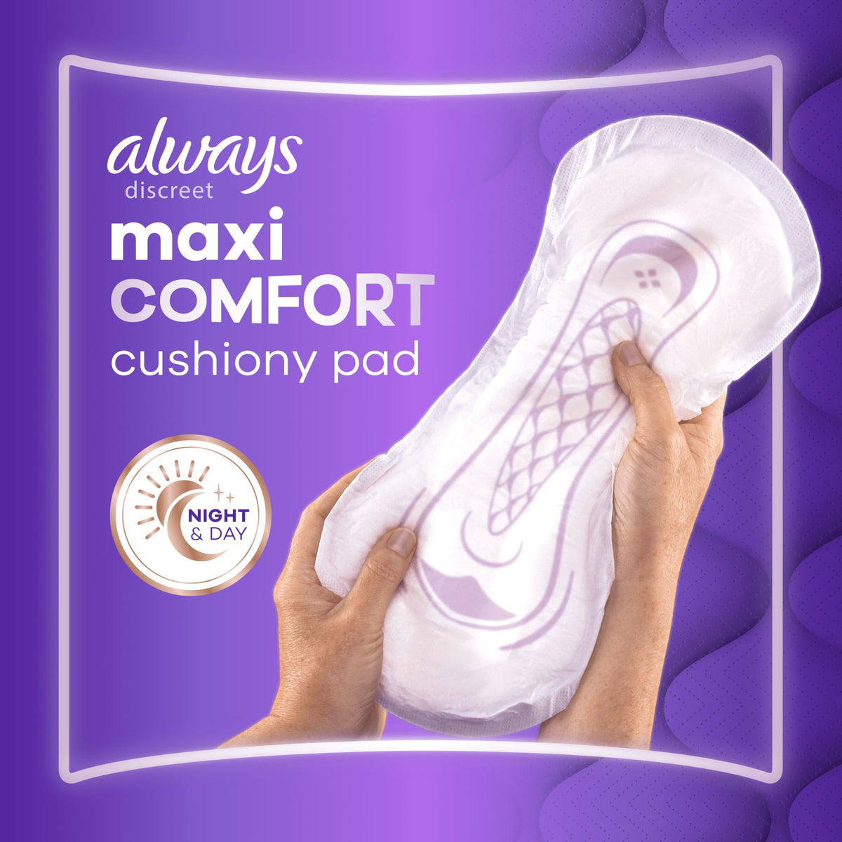 Always Discreet Incontinence Pads Ultimate Night 48x