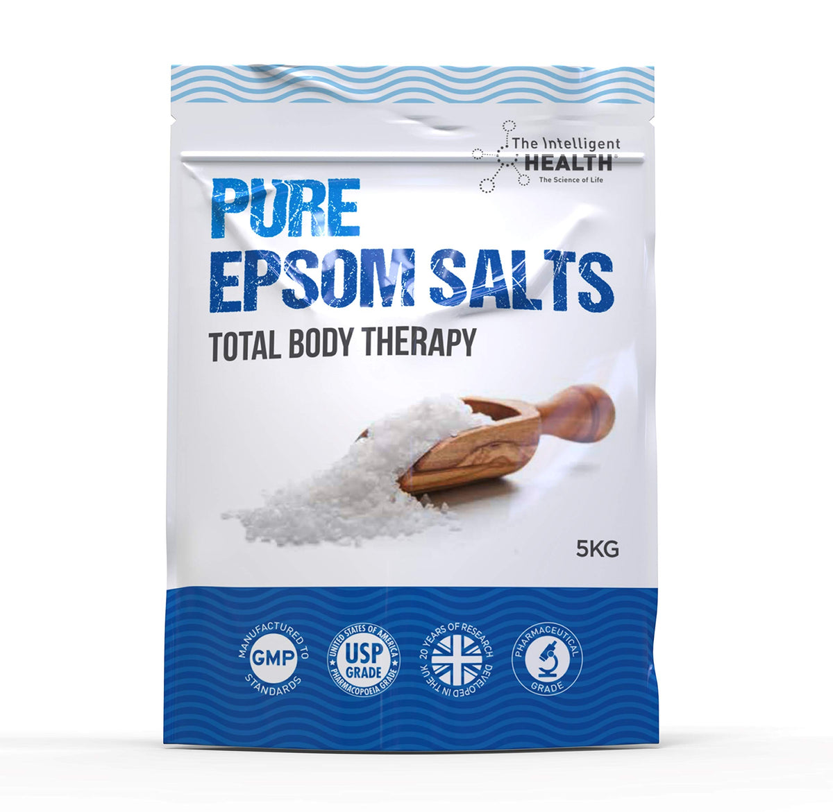Magnesium Sulphate Bath Salts Soak, Muscle Magnesium Epsom Salts, 1kg