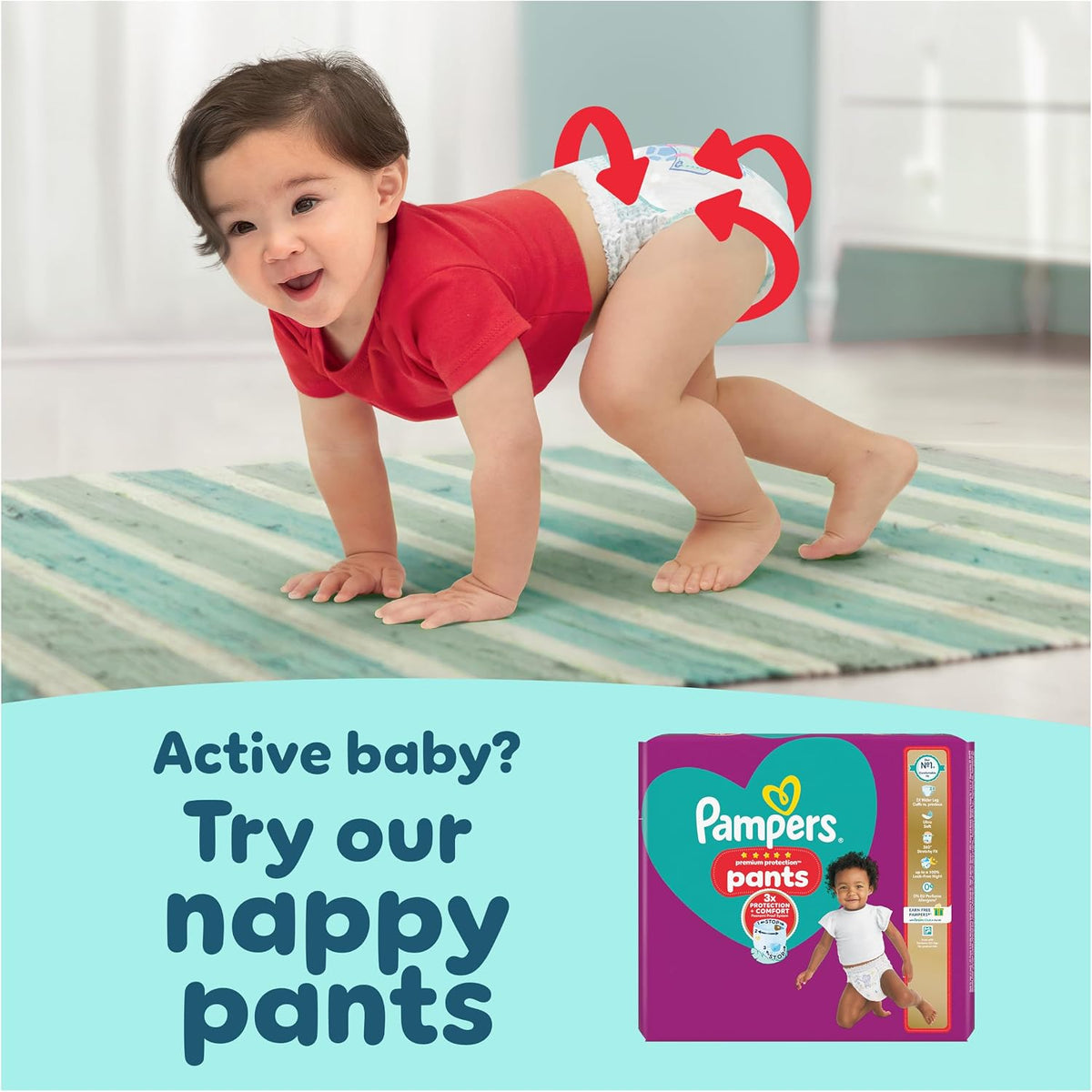 Pampers Premium Protection Nappies Size 5