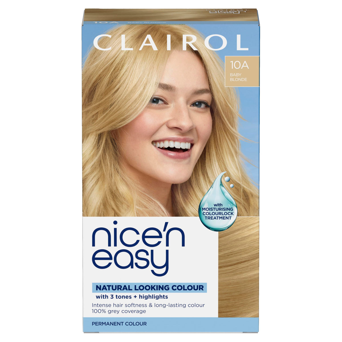 Clairol Nice'n Easy Crème Natural Looking Oil Permanent Hair Dye Infused