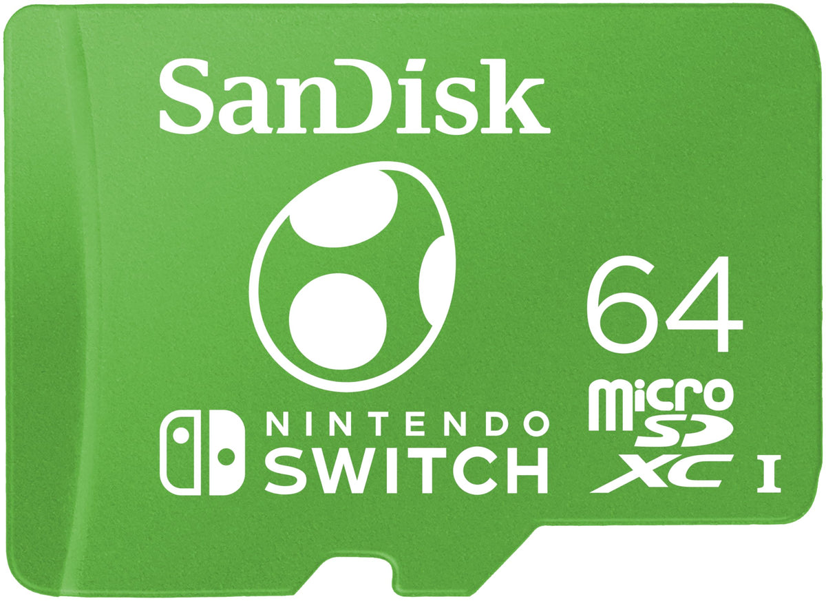 SANDISK microSD Card 128GB, Super Mario Super Mushroom Edition