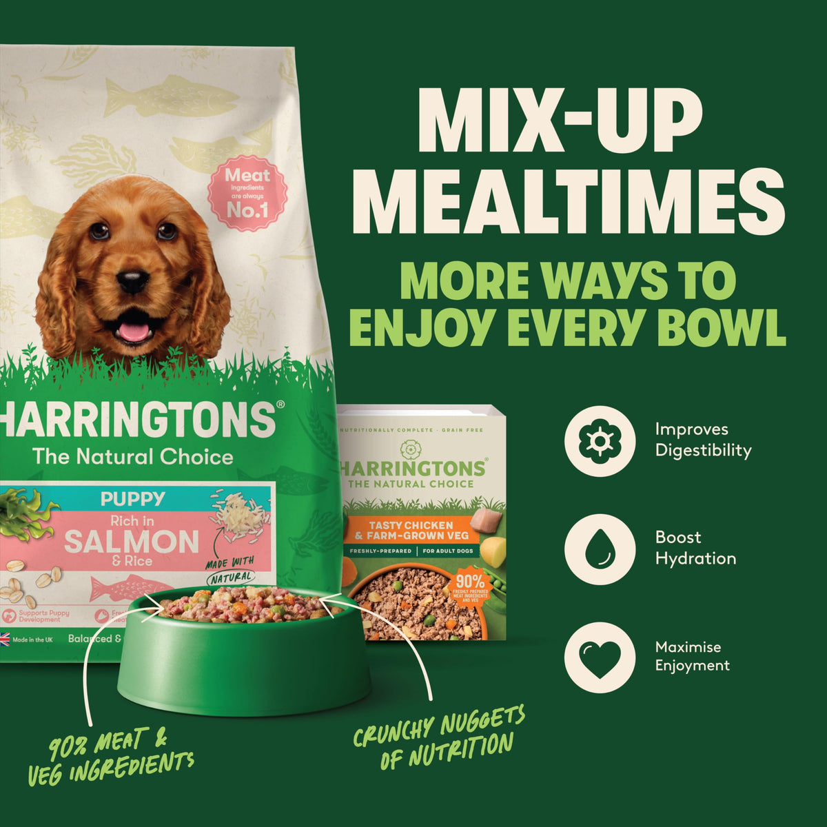 Harringtons Complete Dry Puppy Food Turkey & Rice 10kg