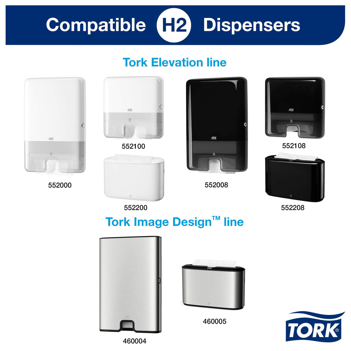 Tork D8217 Extra Soft Multifold Hand Towel, White, Pack of 2100, 21x100 sheets