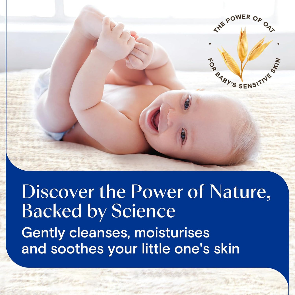 Aveeno Baby Soothing Relief Emollient Cream for Sensitive Skin (1 x 150ml)