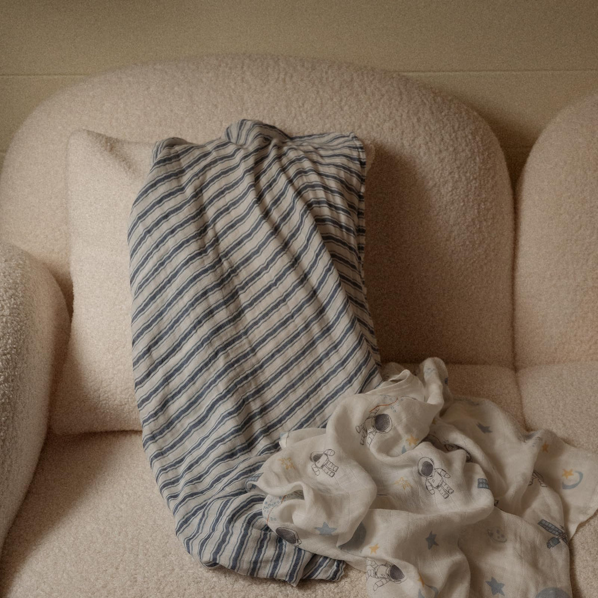 GLLQUEN BABY Muslin Squares Cloth for Baby 6pack 70cm x 70cm
