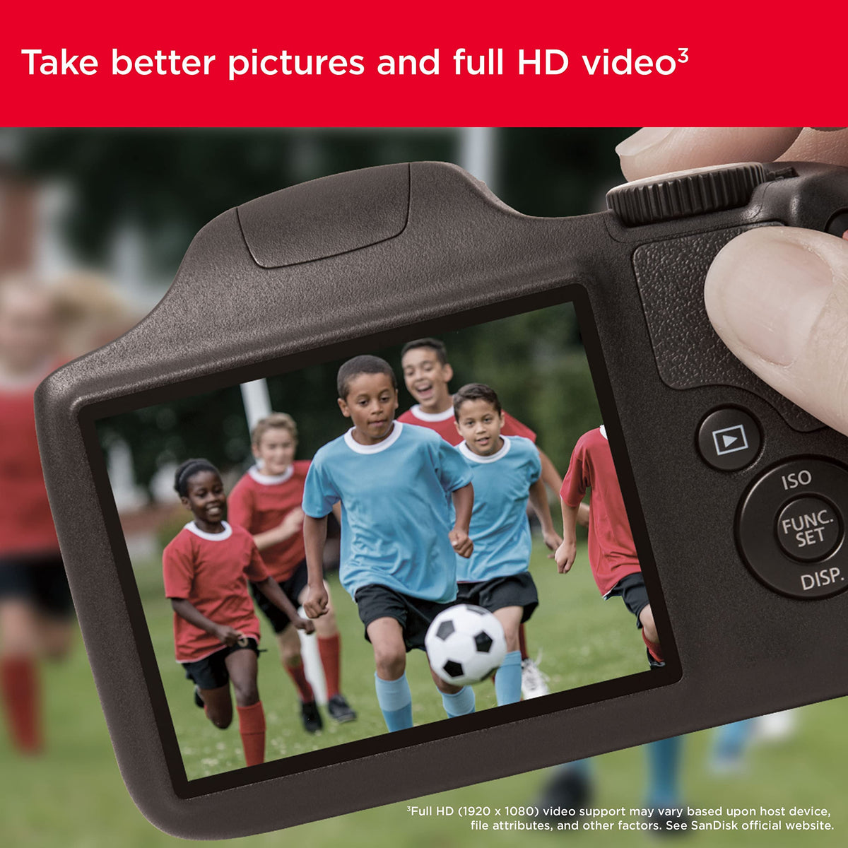 SANDISK Ultra SD Memory Card 64GB, Up to 140MB/s Read Speeds, UHS-I