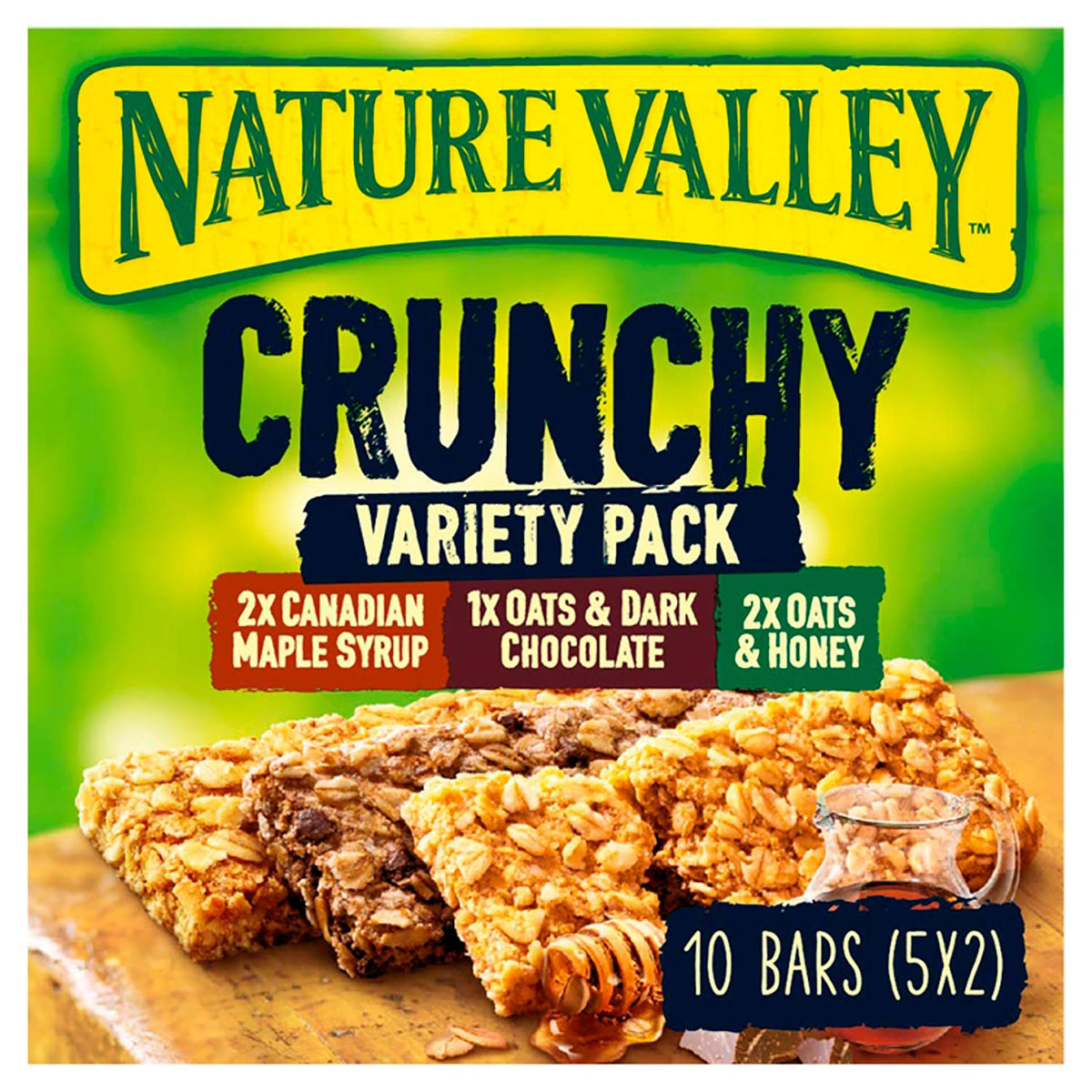 Nature Valley Crunchy Oats and Chocolate Cereal Bars, 18 x 42 g