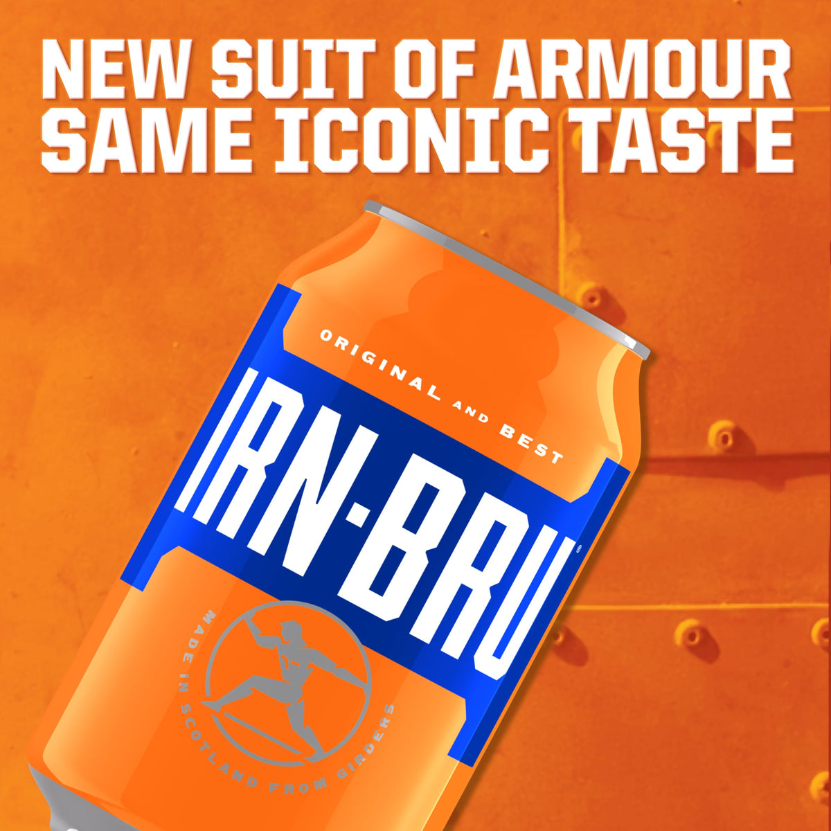 IRN-BRU Carbonated Soft Drink, 24 Pack, 330ml Cans