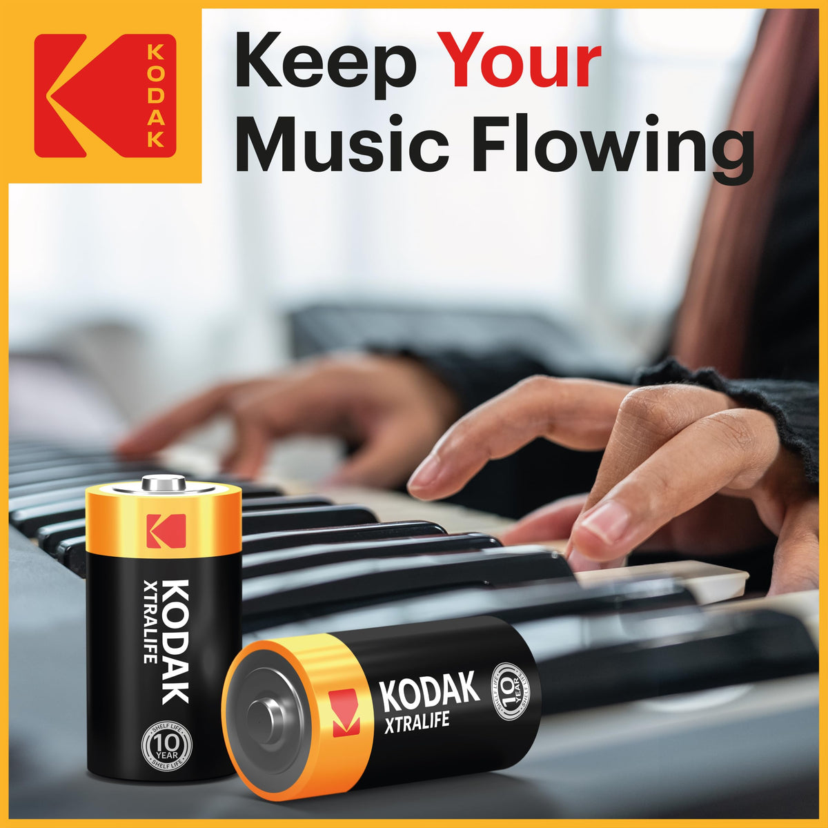 KODAK AAA Alkaline Batteries (24 Pack) Triple A Battery, LR03 1.5V