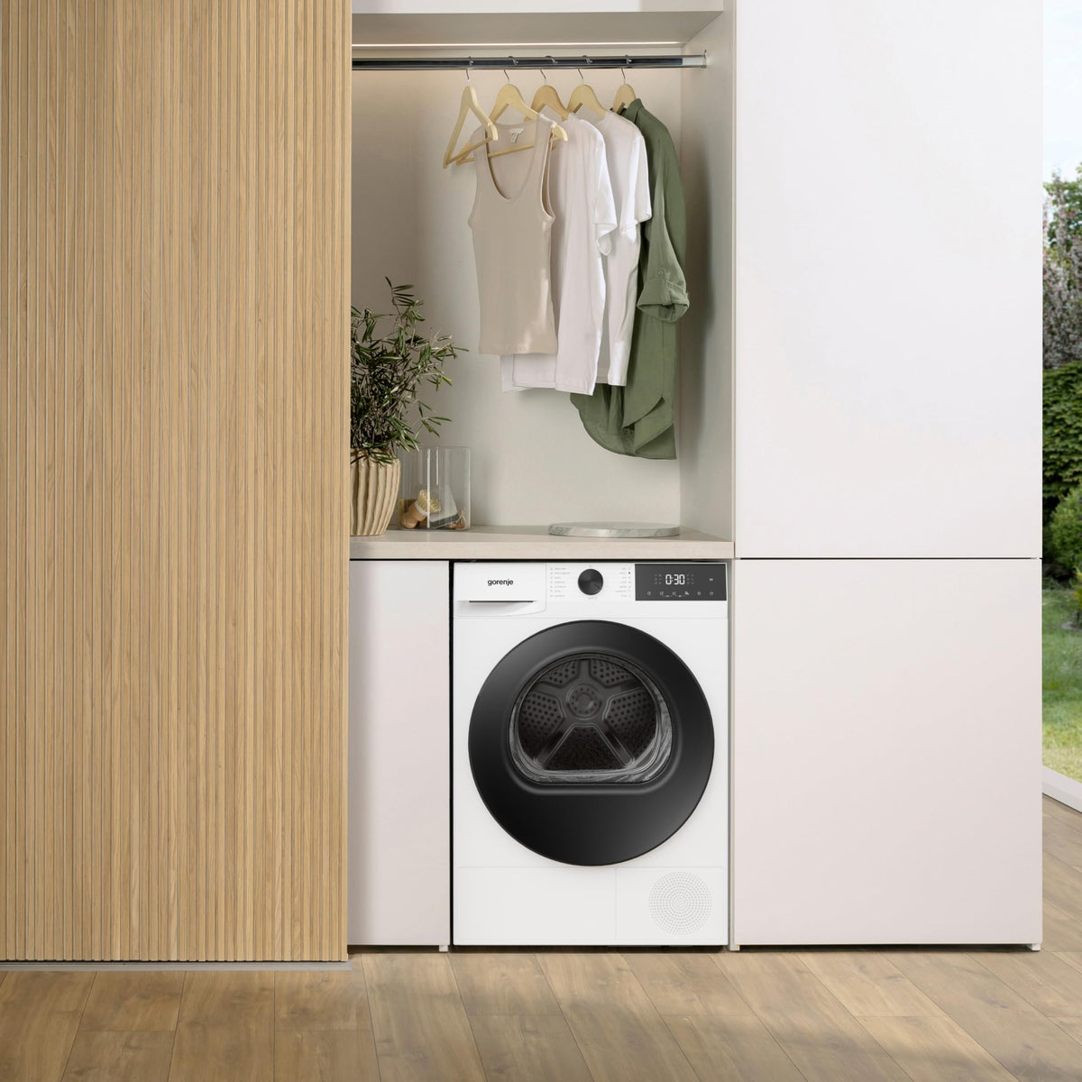 Gorenje DG2P8E/UK 8 kg Freestanding Heat Pump Tumble Dryer, White