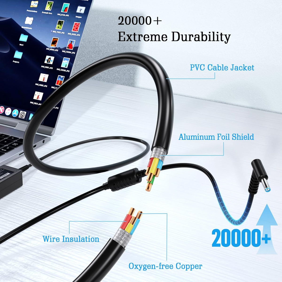 45W HP Laptop Charger, 19.5V 2.31A Power Supply HP Charger for HP Stream 11 13 14 Pavilion 11 13, Elitebook 840 850, ProBook 430 440, Chromebook 11 14 and More(4.5mm * 3mm)