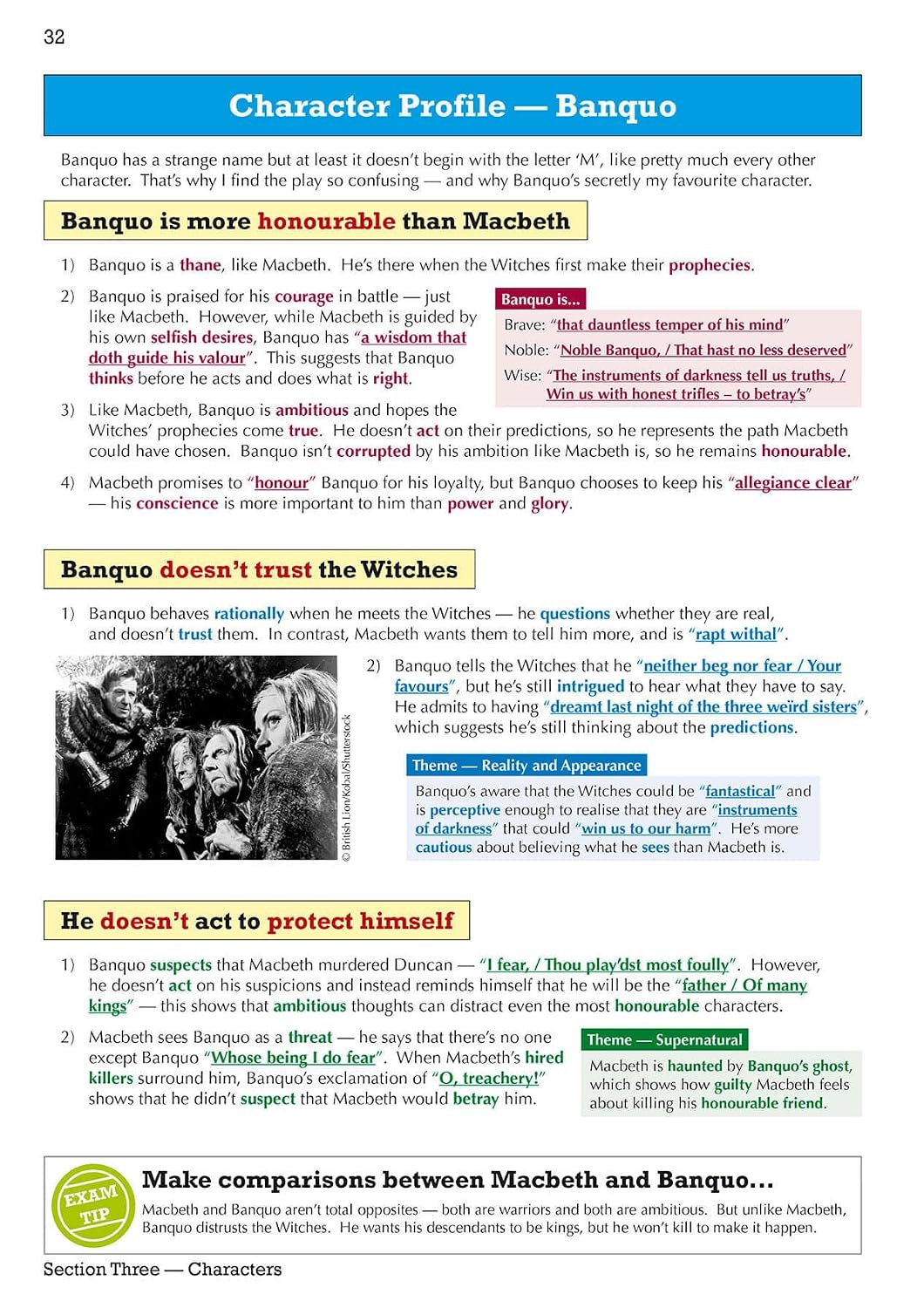 GCSE English Shakespeare Text Guide - Macbeth includes Online Edition & Quizzes: for the 2027 and 2028 exams
