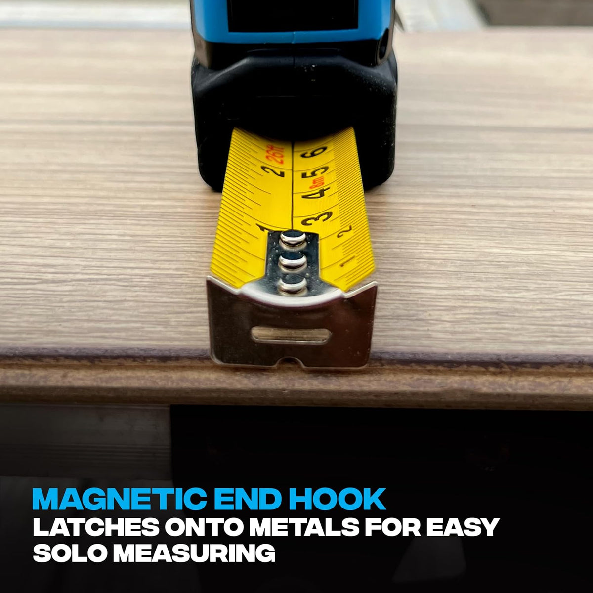 OX Pro Dual Auto Lock Tape Measure Twinpack - 8m, Magnetic End Hook