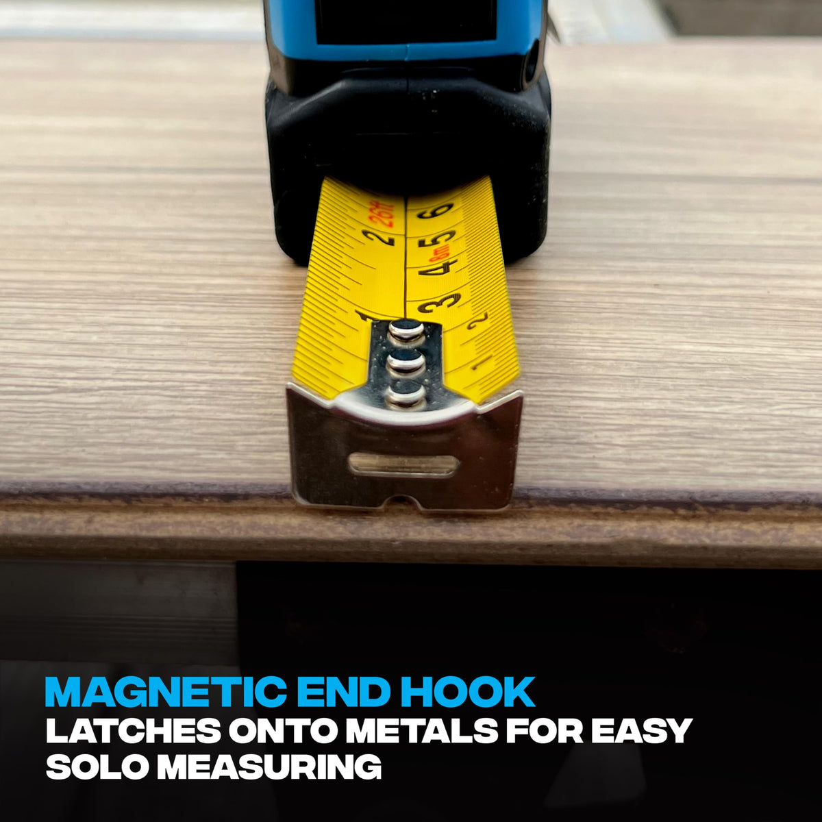 OX Pro Dual Auto Lock Tape Measure Twinpack - 8m, Magnetic End Hook