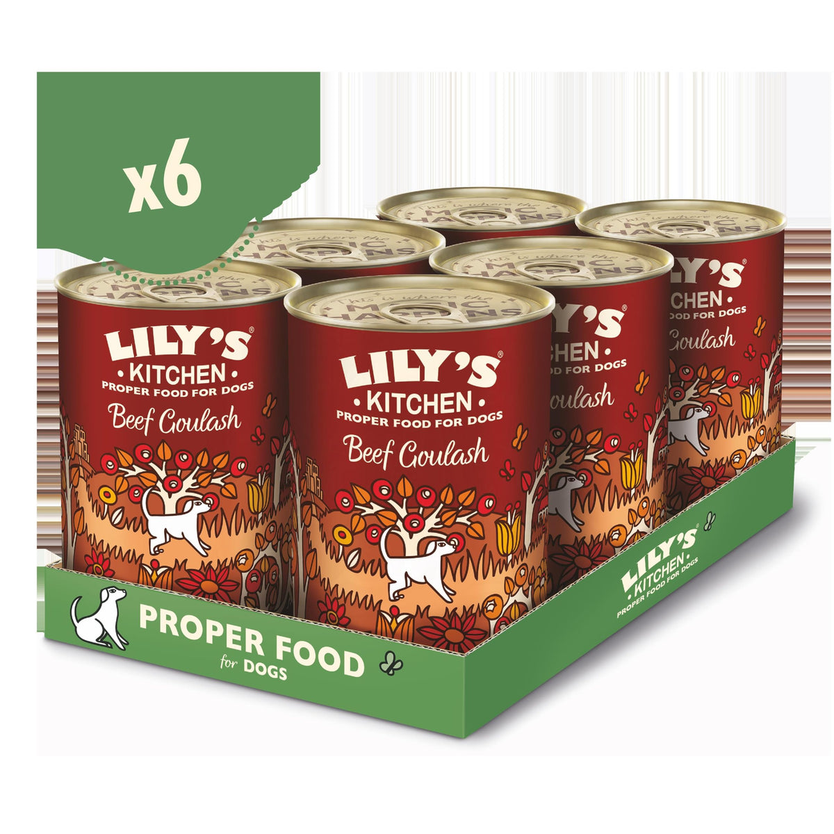 Lily's Kitchen Cottage Pie - Complete Adult Dog Wet Food (6 x 400g)
