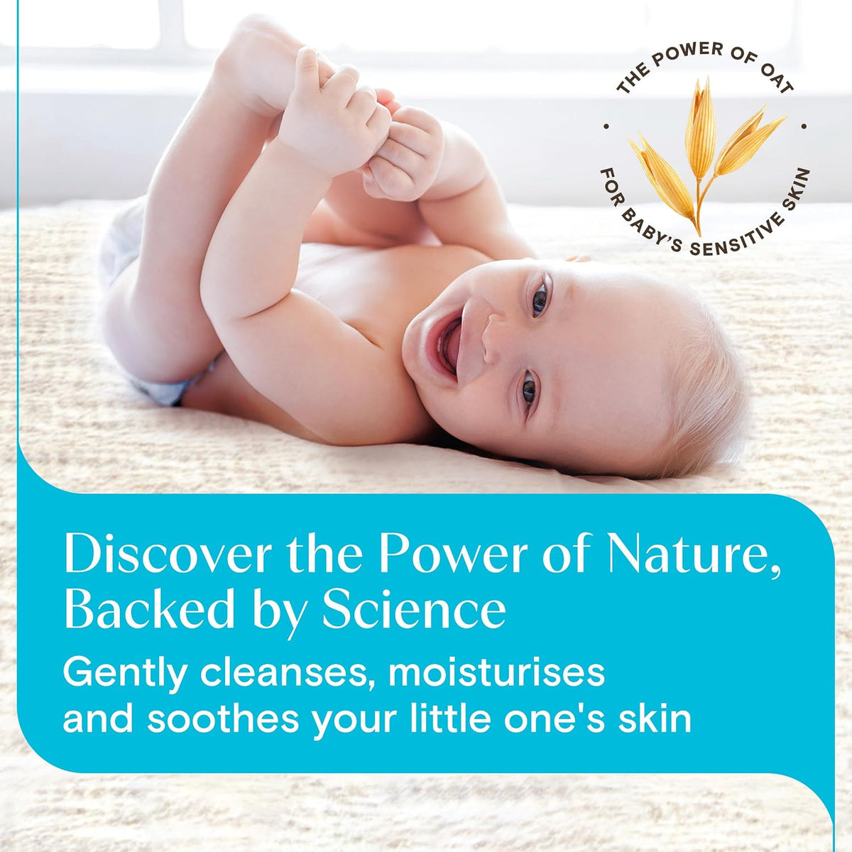 Aveeno Baby Daily Care Gentle Bath & Wash for Sensitive Skin (1 x 400ml)