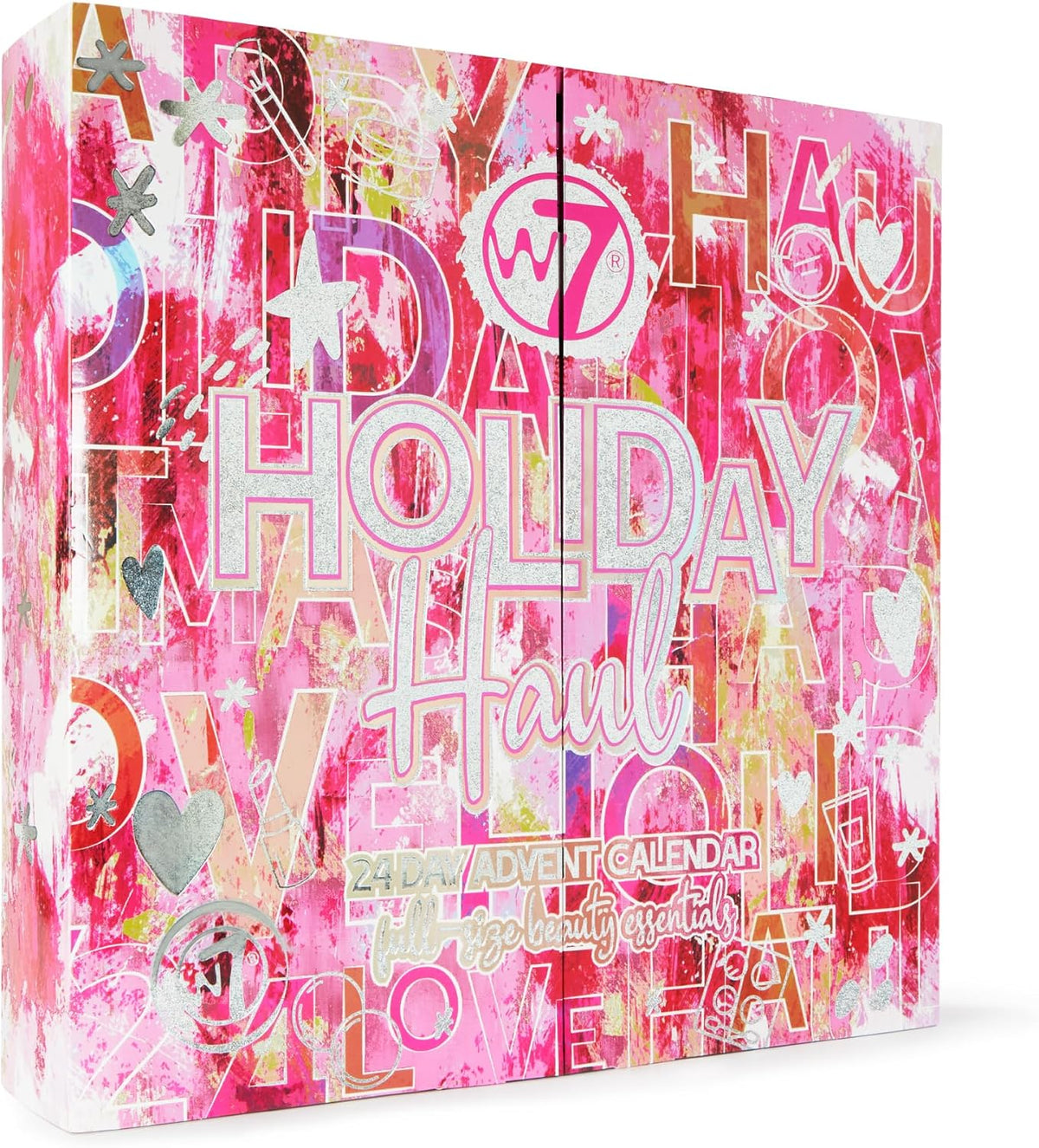 W7 Holiday Haul 2026 Makeup Advent Calendar - 24 Full-Size Beauty Products