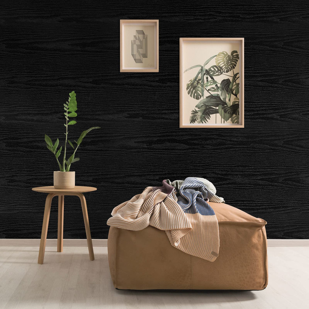 Abyssaly White Wood Effect Sticky Back Plastic for Furniture & Walls