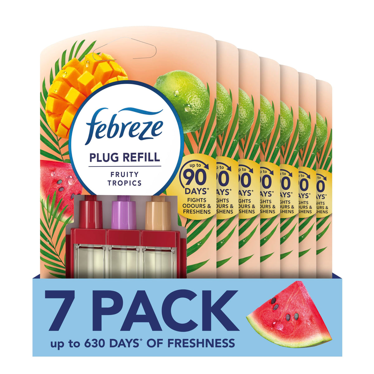 Febreze 3Volution Air Freshener Plug-in Refill Exotic Bloom 7x20ML