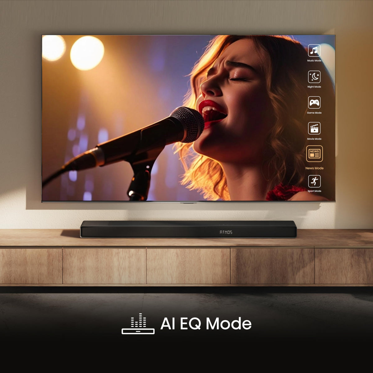 Hisense HS2000 2.1 CH All-In-One Soundbar for TV