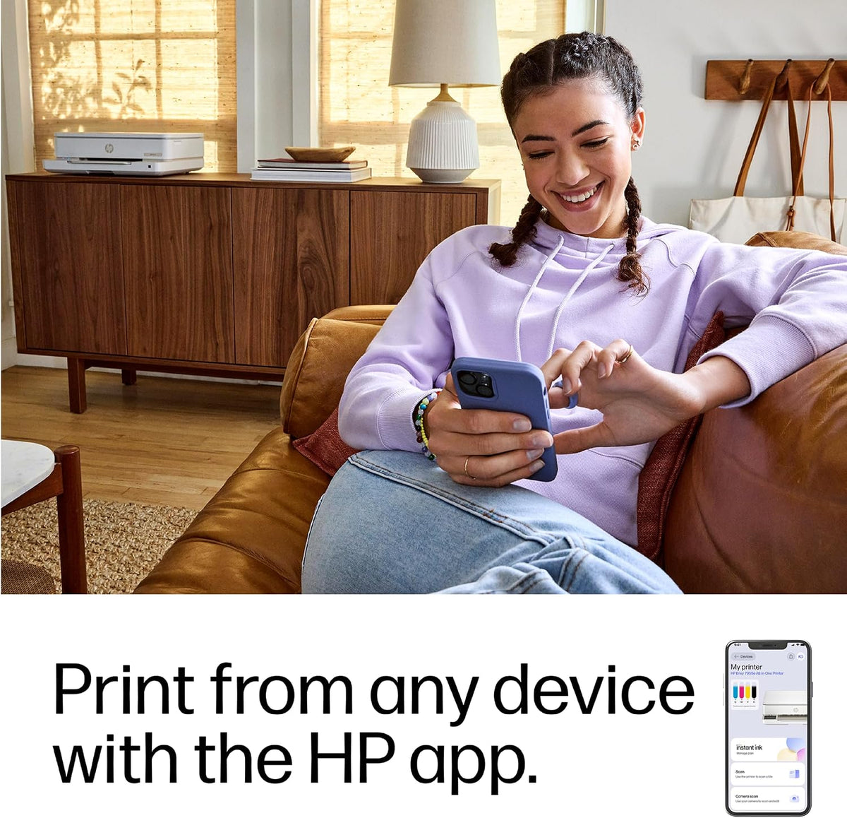 HP Envy 6120e All in One Printer | Perfect for Home | Colour | Wireless | Print, Scan & Copy | 3 Months of free Instant Ink | Easy Setup & Reliable Wi-Fi | White