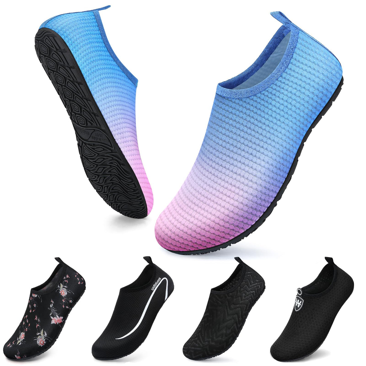 Swim Water Shoes Aqua Socks Barefoot for Sea Beach Swimming Shoes Pool Ladies Women Mens