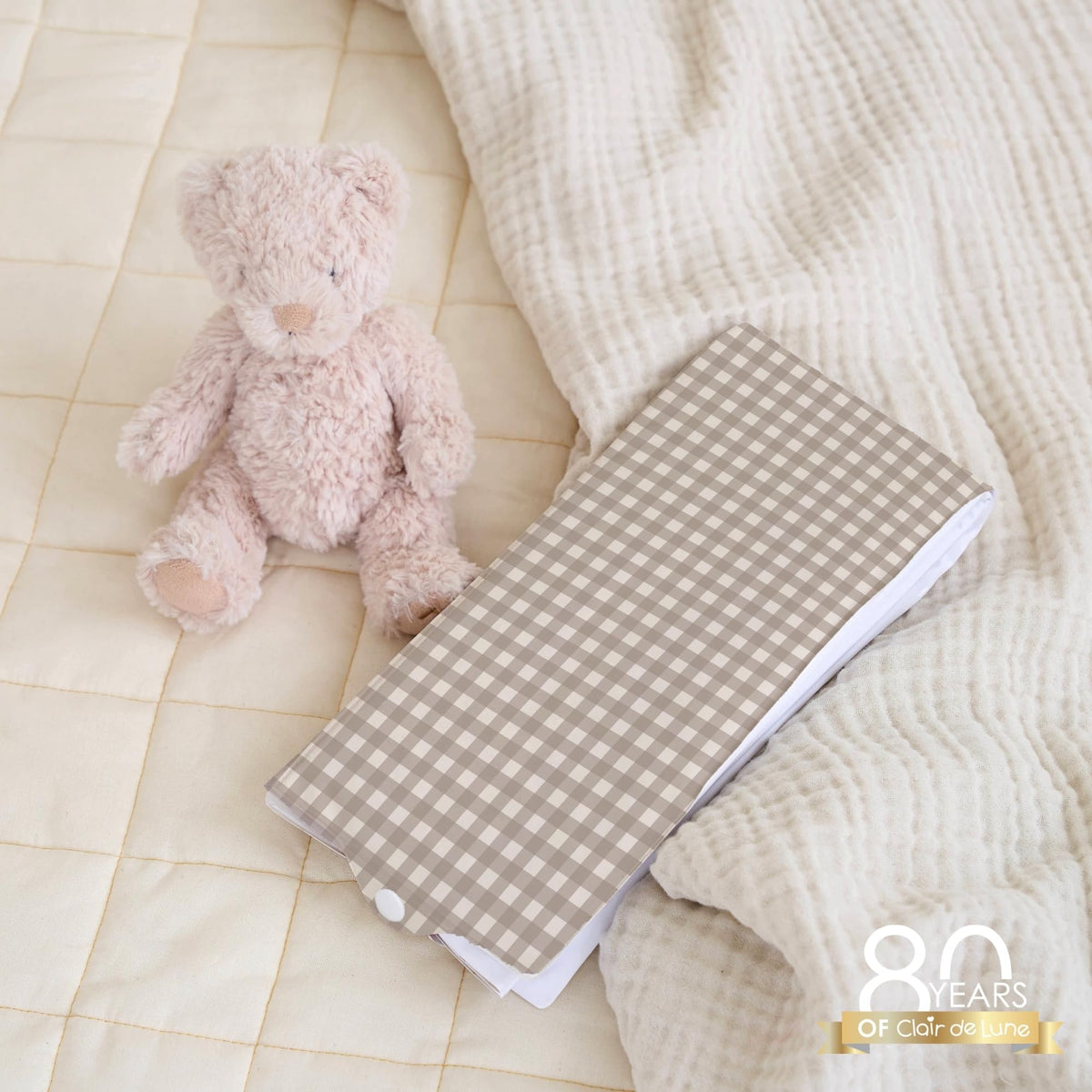 Clair de Lune Jungle Dream Foldable Changing Mat, Easy Clean Soft Water Resistant Travel Pad 60 x 34 cm