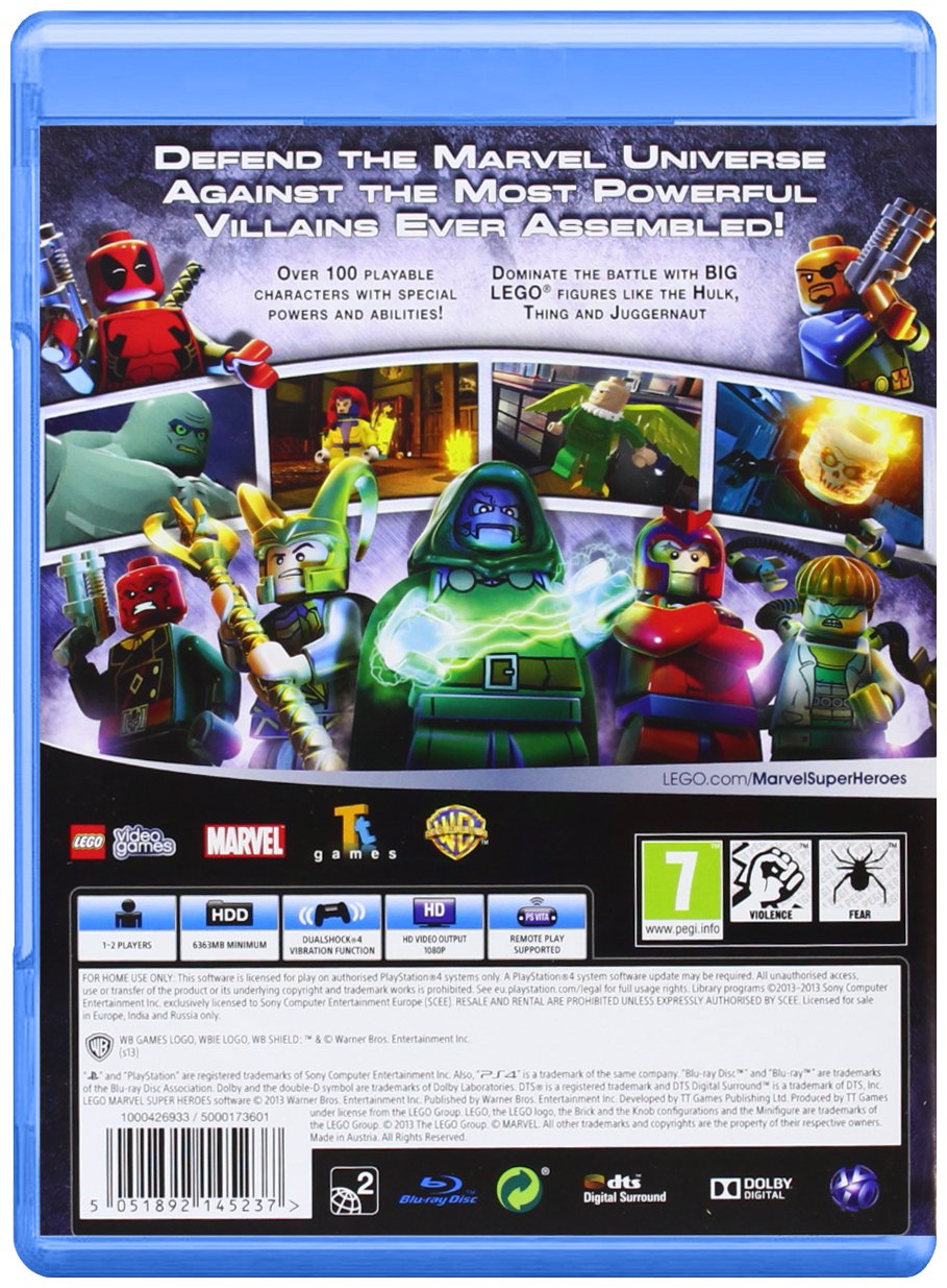 LEGO Marvel Super Heroes (Code In Box) (Nintendo Switch)